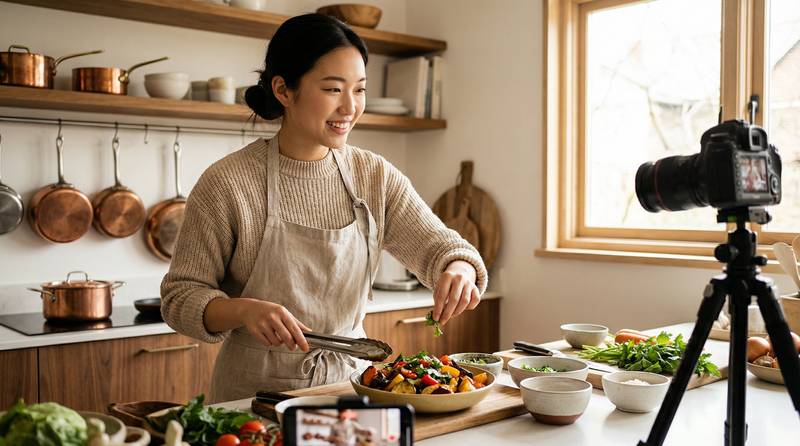 黄色仓库美食视频制作